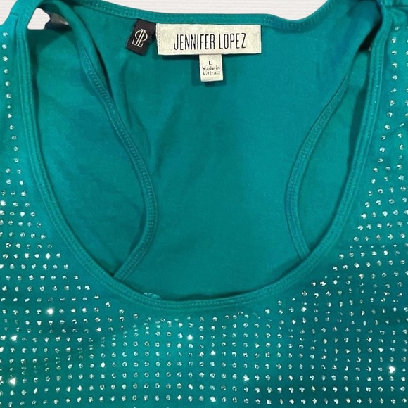 Jennifer Lopez Y2k Embellished Tank Top - Picture 8 of 16